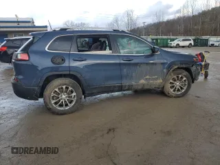 2019 Jeep Cherokee Latitude Plus with VIN 1C4PJMLB9KD442027, listed as a Copart auction lot 45796005 with 85,860 mi miles and Salvage Title. Bid and sale history available at DreamBid. Image 3.
