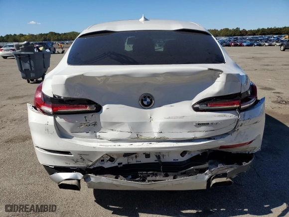 2022 BMW X4 xDrive30i with VIN 5UX33DT07N9N05218, listed as a Copart auction lot 74737104 with NaN miles and Non Repairable. Bid and sale history available at carsss.com. Image 6.