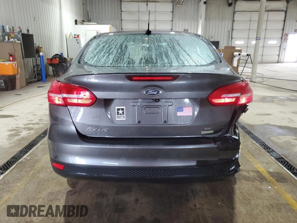 2017 Ford Focus SE with VIN 1FADP3FE9HL281457, listed as a Copart auction lot 53134295 with 48,633 mi miles and Salvage Title. Bid and sale history available at carsss.com. Image 6.