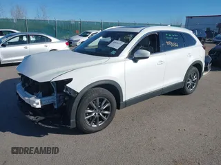 2020 Mazda CX-9 Touring with VIN JM3TCBCY0L0418751, listed as a IAAI auction lot 40830321 with 45,211 mi miles. Bid and sale history available at carsss.com. Image 2.