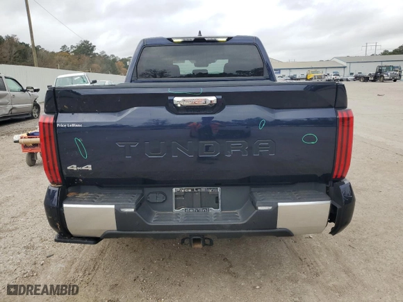 2024 Toyota Tundra 4WD Limited Hybrid with VIN 5TFJC5DB5RX063278, listed as a Copart auction lot 84620034 with 28,793 mi miles and Salvage Title. Bid and sale history available at carsss.com. Image 6.