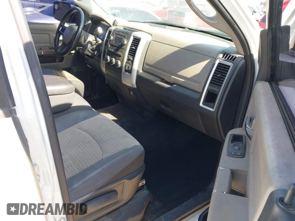 2010 Dodge 1500 SLT with VIN 1D7RB1CT8AS241944, listed as a IAAI auction lot 42143093 with 183,829 mi miles and . Bid and sale history available at carsss.com. Image 5.