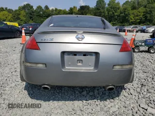 2005 Nissan 350Z with VIN JN1AZ34D85M608232, listed as a Copart auction lot 69145384 with 128,199 mi miles and Clean Title. Bid and sale history available at DreamBid. Image 6.