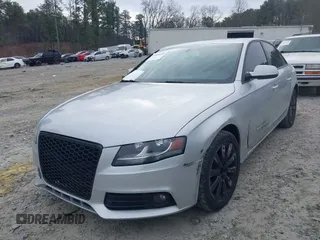 2012 Audi A4 2.0T Premium with VIN WAUAFAFL0CN001244, listed as a IAAI auction lot 41409690 with 133,371 mi miles. Bid and sale history available at carsss.com. Image 2.