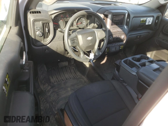2022 Chevrolet Silverado 1500 Work Truck with VIN 3GCNAAEK7NG549636, listed as a Copart auction lot 75176904 with 33,239 mi miles and Salvage Title. Bid and sale history available at DreamBid. Image 8.