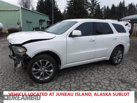 2020 Dodge Durango GT Plus z VIN 1C4RDJDG3LC260503, wystawiony jako Copart lot #52633005 z przebiegiem 57 792 mil mil oraz Szkoda całkowita • Salvage title. Historia ofert i sprzedaży dostępna na DreamBid. Obrazek 1.