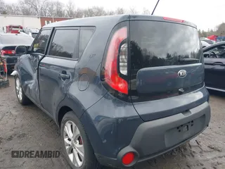 2015 Kia Soul + with VIN KNDJP3A59F7147915, listed as a IAAI auction lot 41814709 with 118,129 mi miles and . Bid and sale history available at DreamBid. Image 3.