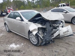 2013 Cadillac CTS Sedan Luxury with VIN 1G6DE5E51D0116160, listed as a IAAI auction lot 41409933 with 218,370 mi miles. Bid and sale history available at carsss.com. Image 1.