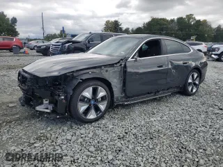 2023 BMW i4 eDrive35 with VIN WBY43AW02PFR41879, listed as a Copart auction lot 73659884 with 16,289 mi miles and Salvage Title. Bid and sale history available at carsss.com. Image 1.
