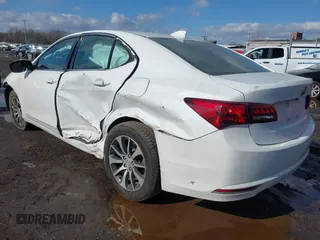 2017 Acura TLX w/Technology Pkg with VIN 19UUB1F5XHA001197, listed as a IAAI auction lot 41530789 with 65,747 mi miles. Bid and sale history available at carsss.com. Image 18.