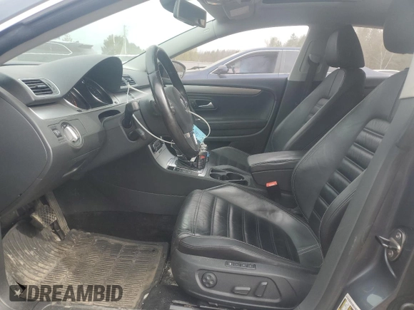 2011 Volkswagen CC with VIN WVWHN9AN5BE739809, listed as a Copart auction lot 54607385 with 124,389 mi miles and Salvage Title. Bid and sale history available at DreamBid. Image 7.