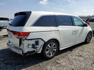 2014 Honda Odyssey Touring with VIN 5FNRL5H9XEB036821, listed as a Copart auction lot 49167125 with 169,472 mi miles and Salvage Title. Bid and sale history available at carsss.com. Image 3.