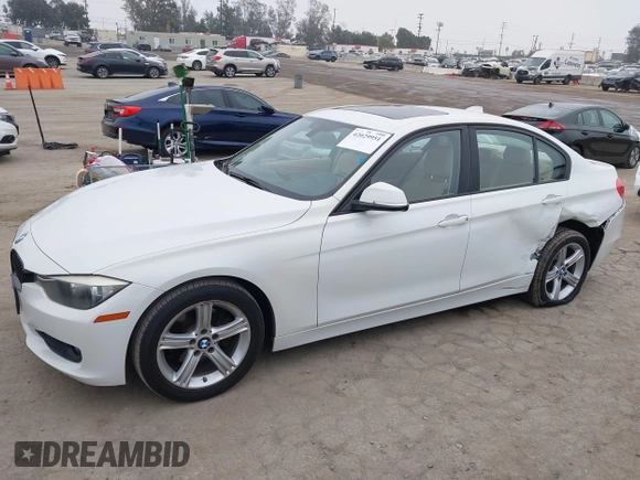 2014 BMW 3 Series 320i with VIN WBA3B1G58ENS80160, listed as a IAAI auction lot 42029951 with 97,306 mi miles. Bid and sale history available at carsss.com. Image 14.