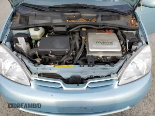 2002 Toyota Prius with VIN JT2BK18U920056546, listed as a Copart auction lot 52028115 with 61,864 mi miles and Salvage Title. Bid and sale history available at DreamBid. Image 11.