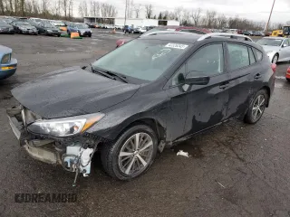 2020 Subaru Impreza Premium z VIN 4S3GTAV62L3712604, wystawiony jako Copart lot #42326345 z przebiegiem 99 486 mil mil oraz Szkoda całkowita • Salvage title. Historia ofert i sprzedaży dostępna na DreamBid. Obrazek 1.