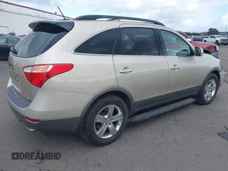2009 Hyundai Veracruz GLS with VIN KM8NU73C39U081277, listed as a IAAI auction lot 41657976 with 80,605 mi miles and . Bid and sale history available at DreamBid. Image 4.
