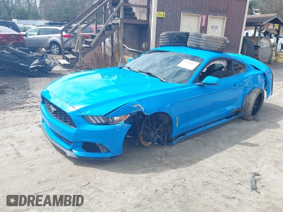 2017 Ford Mustang EcoBoost with VIN 1FA6P8TH4H5252604, listed as a IAAI auction lot 41966187 with 57,223 mi miles and . Bid and sale history available at DreamBid. Image 2.