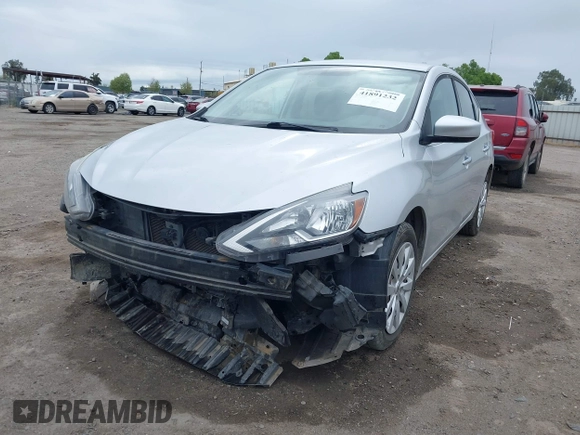 2018 Nissan Sentra S with VIN 3N1AB7APXJY243571, listed as a IAAI auction lot 41891232 with 132,284 mi miles. Bid and sale history available at carsss.com. Image 17.