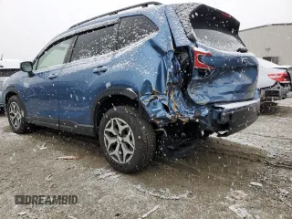 2024 Subaru Forester Premium with VIN JF2SKACC3RH513421, listed as a Copart auction lot 44204325 with 12,362 mi miles and Salvage title. Bid and sale history available at DreamBid. Image 2.