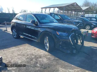 2022 Audi Q5 S line Premium Plus with VIN WA1EAAFY4N2139947, listed as a IAAI auction lot 41631689 with 40,746 mi miles and . Bid and sale history available at DreamBid. Image 1.
