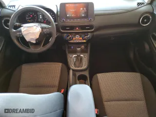 2023 Hyundai Kona SE with VIN KM8K22AB3PU036410, listed as a Copart auction lot 73022174 with 38,357 mi miles and Salvage Title. Bid and sale history available at carsss.com. Image 8.