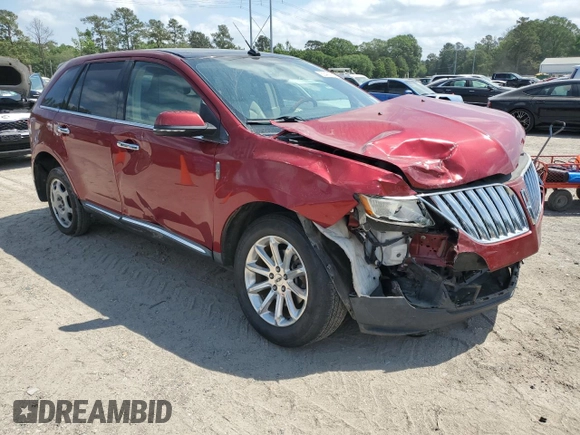 2014 Lincoln MKX with VIN 2LMDJ6JK4EBL11633, listed as a Copart auction lot 53401015 with 155,006 mi miles and Salvage Title. Bid and sale history available at carsss.com. Image 4.