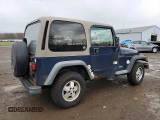 2001 Jeep Wrangler SE with VIN 1J4FA29P51P323174, listed as a Copart auction lot 82175184 with 262,098 mi miles and Clean Title. Bid and sale history available at carsss.com. Image 3.