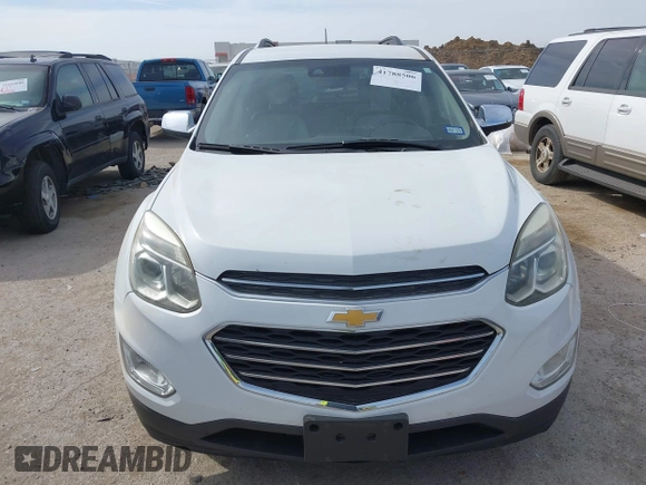 2017 Chevrolet Equinox Premier with VIN 2GNALDEK3H1566335, listed as a IAAI auction lot 41788506 with 120,961 mi miles. Bid and sale history available at carsss.com. Image 12.