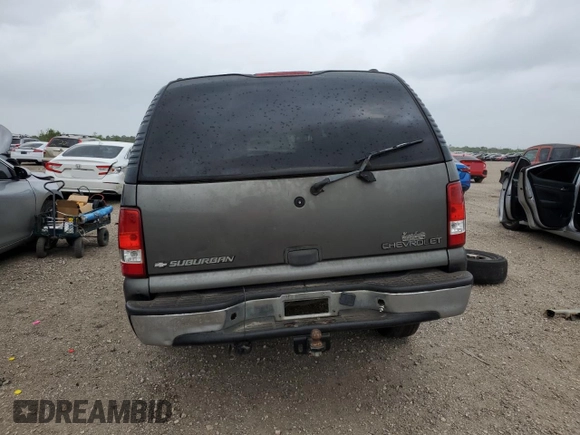 2002 Chevrolet Suburban LS z VIN 3GNEC16Z92G324689, wystawiony jako Copart lot #51615495 z przebiegiem Nie podano mil oraz Szkoda całkowita • Salvage title. Historia ofert i sprzedaży dostępna na DreamBid. Obrazek 6.