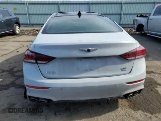 2020 Genesis G80 Sport with VIN KMTFN4JB8LU329692, listed as a Copart auction lot 45175985 with 32,410 mi miles and Salvage title. Bid and sale history available at DreamBid. Image 6.