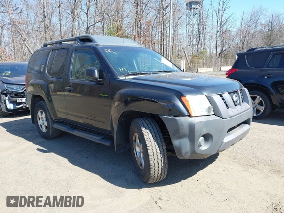 2008 Nissan Xterra S with VIN 5N1AN08W78C505473, listed as a IAAI auction lot 41748304 with 177,375 mi miles and . Bid and sale history available at DreamBid. Image 1.