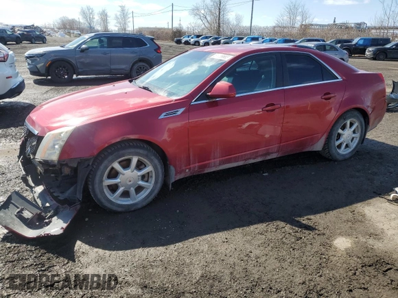 2009 Cadillac CTS RWD with VIN 1G6DF577X90155378, listed as a Copart auction lot 51456665 with 216,964 mi miles and Salvage Title. Bid and sale history available at DreamBid. Image 1.