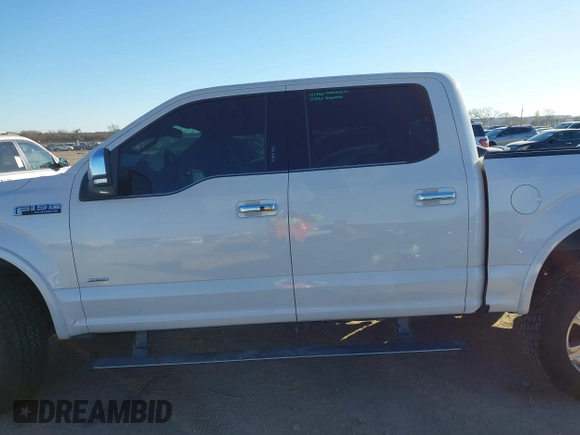 2017 Ford F-150 XL with VIN 1FTEW1EG0HFB05517, listed as a IAAI auction lot 41153073 with 92,281 mi miles. Bid and sale history available at carsss.com. Image 14.