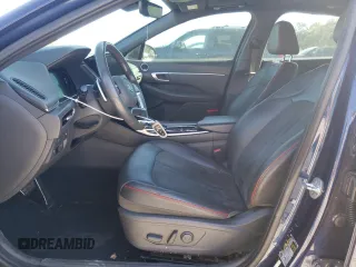 2021 Hyundai Sonata SEL Plus with VIN 5NPEJ4J27MH133132, listed as a Copart auction lot 50232035 with 88,306 mi miles and Salvage Title. Bid and sale history available at DreamBid. Image 7.