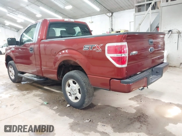 2014 Ford F-150 XL with VIN 1FTMF1EM4EKD79307, listed as a IAAI auction lot 42137527 with 57,963 mi miles. Bid and sale history available at carsss.com. Image 3.