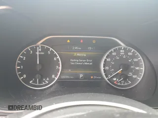 2016 Nissan Maxima SV with VIN 1N4AA6AP8GC432995, listed as a Copart auction lot 58431485 with 128,386 mi miles and Salvage title. Bid and sale history available at DreamBid. Image 9.
