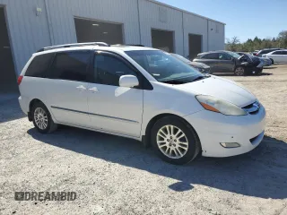 2008 Toyota Sienna XLE with VIN 5TDZK22C58S186566, listed as a Copart auction lot 46898215 with 231,224 mi miles and Salvage Title. Bid and sale history available at carsss.com. Image 4.