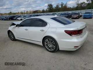 2016 Lexus LS 460 with VIN JTHBL5EF5G5141054, listed as a Copart auction lot 83382144 with 98,592 mi miles and Salvage title. Bid and sale history available at DreamBid. Image 2.