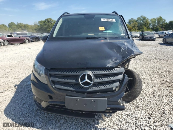 2018 Mercedes-Benz Metris Passenger Van with VIN WD4PG2EE7J3434402, listed as a Copart auction lot 71307944 with 0 mi miles and Salvage Title. Bid and sale history available at carsss.com. Image 5.
