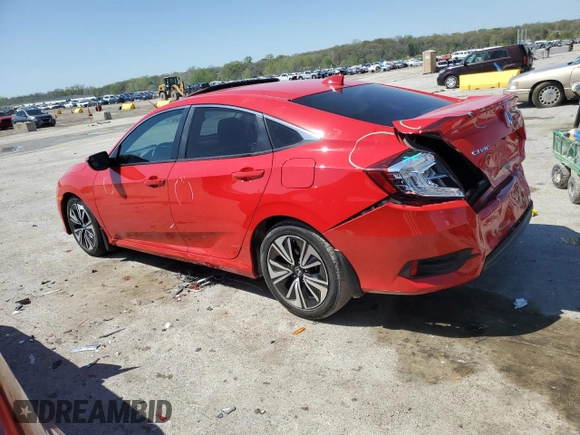 2018 Honda Civic EX-T z VIN JHMFC1F3XJX015332, wystawiony jako Copart lot #53982055 z przebiegiem 107 271 mil mil oraz Szkoda całkowita • Salvage title. Historia ofert i sprzedaży dostępna na DreamBid. Obrazek 2.
