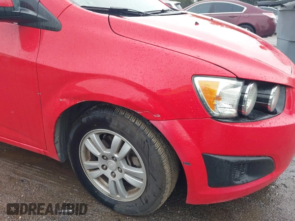2016 Chevrolet Sonic LT with VIN 1G1JC6SH6G4126943, listed as a IAAI auction lot 41552144 with 179,021 mi miles. Bid and sale history available at carsss.com. Image 6.