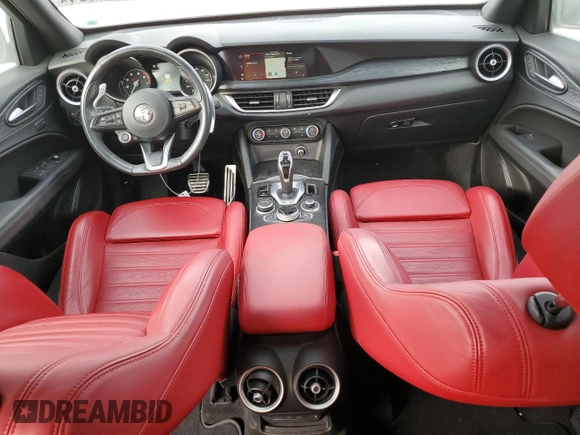 2022 Alfa Romeo Stelvio Sprint z VIN ZASPAKAN8N7D24823, wystawiony jako Copart lot #77384454 z przebiegiem 45 377 mil mil oraz Szkody całkowita. Historia ofert i sprzedaży dostępna na DreamBid. Obrazek 8.