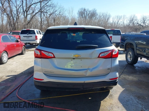 2020 Chevrolet Equinox LS with VIN 2GNAXHEV8L6234585, listed as a IAAI auction lot 41815626 with 123,417 mi miles and . Bid and sale history available at DreamBid. Image 16.