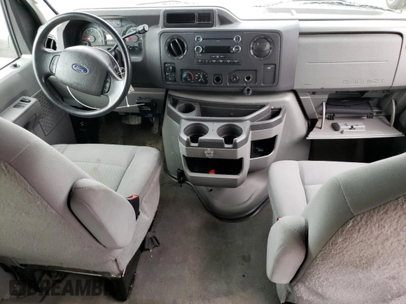 2012 Ford Econoline Passenger XL with VIN 1FBSS3BS4CDB20579, listed as a Copart auction lot 50754515 with 189,191 mi miles and Salvage Title. Bid and sale history available at DreamBid. Image 8.