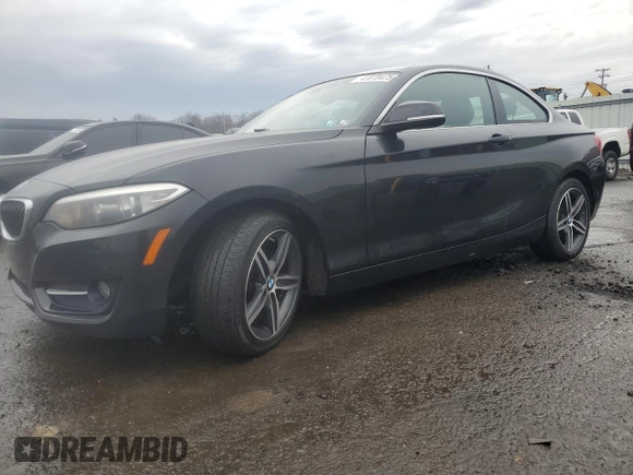 2017 BMW 2 Series 230i xDrive with VIN WBA2H9C52HV641899, listed as a Copart auction lot 47070475 with 160,767 mi miles and Clean Title. Bid and sale history available at carsss.com. Image 1.