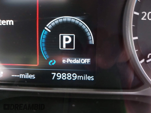 2023 Nissan LEAF SV Plus with VIN 1N4CZ1CV6PC557350, listed as a IAAI auction lot 41459564 with 79,889 mi miles and . Bid and sale history available at DreamBid. Image 15.