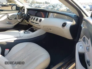 2017 Mercedes-Benz S 550 with VIN WDDXK8CB7HA020360, listed as a IAAI auction lot 41356889 with 43,706 mi miles and . Bid and sale history available at DreamBid. Image 5.