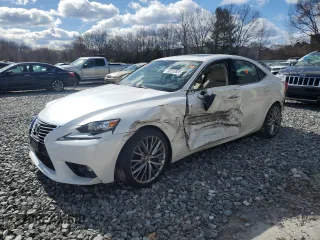 2016 Lexus IS 300 with VIN JTHCM1D2XG5012686, listed as a Copart auction lot 50152835 with 0 mi miles and Salvage Title. Bid and sale history available at carsss.com. Image 1.