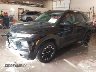 2023 Chevrolet TrailBlazer LT with VIN KL79MRSLXPB158445, listed as a IAAI auction lot 41518707 with 24,833 mi miles. Bid and sale history available at carsss.com. Image 2.
