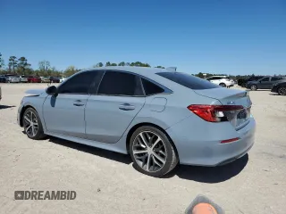 2024 Honda Civic Sedan Touring with VIN 2HGFE1F95RH330640, listed as a Copart auction lot 50078485 with 10,108 mi miles and Salvage Title. Bid and sale history available at carsss.com. Image 2.